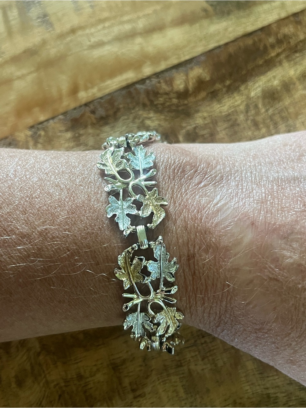 Vintage Sarah Coventry Garland Link Bracelet